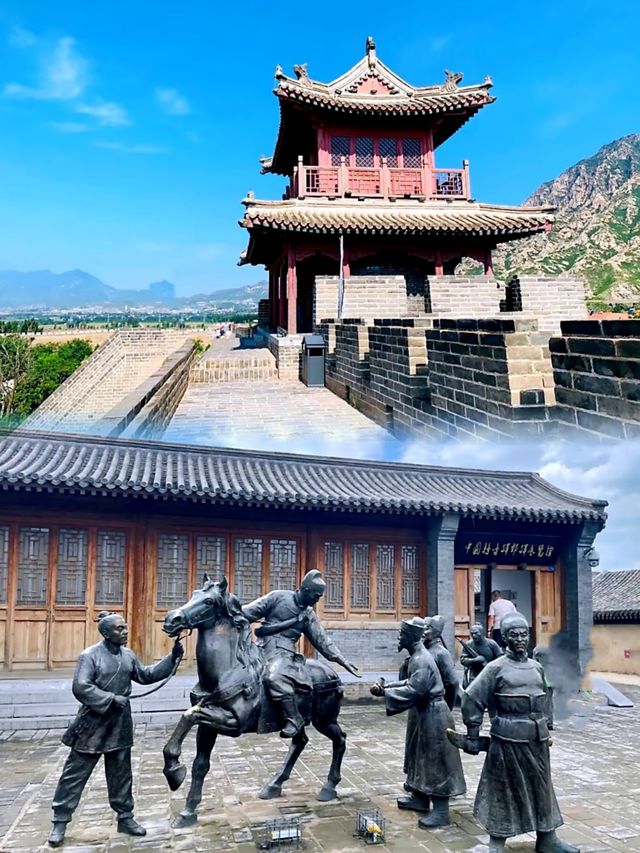 河北打卡擁有七百多年歷史風貌猶存的古老驛站。
