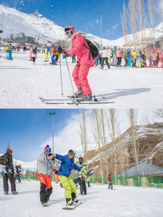 Iran | Skiing near Tehran, Shemshak Ski Resort