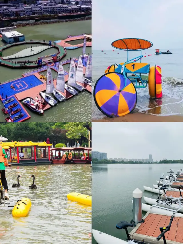 Hydrobiking in Qiandaohu, are you up for the challenge? 