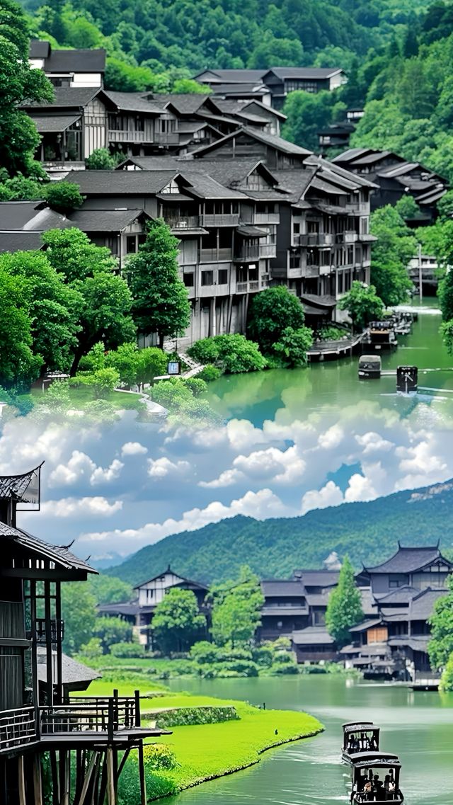 震撼！烏江寨的美景竟然比仙境還夢幻！