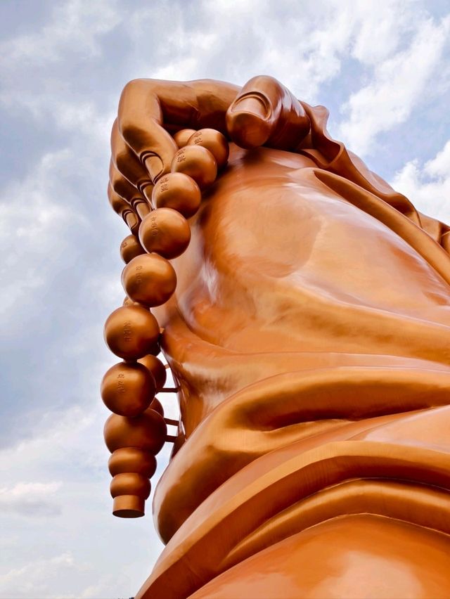 I saw the World's Tallest Bronze Seated Maitreya