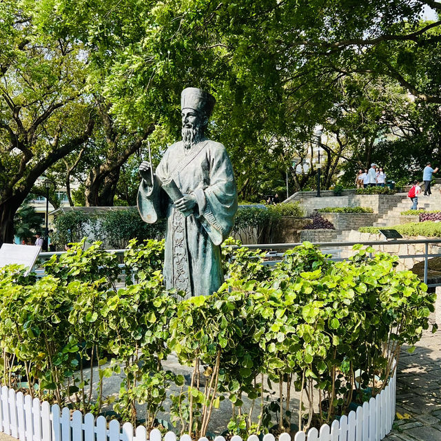 我來啦@澳門大炮臺公園
