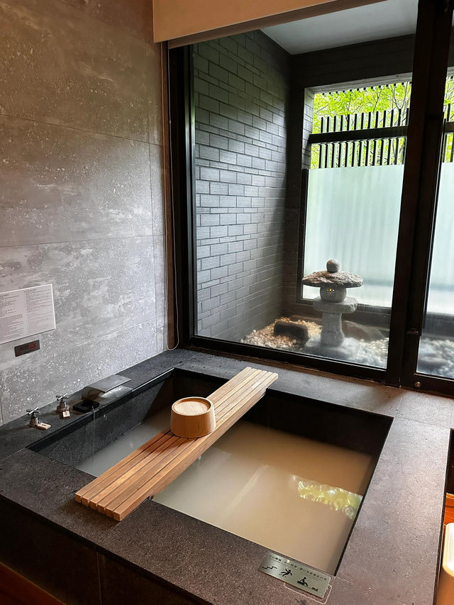 北投麗禧溫泉酒店｜湯屋裡的「靜謐詩意」♨️✨