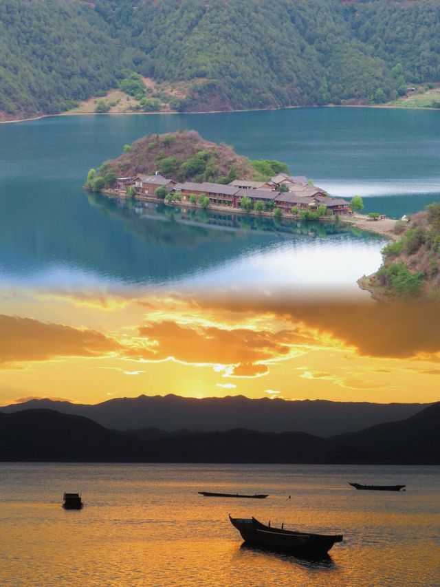 瀘沽湖：一半湖水，一半天堂