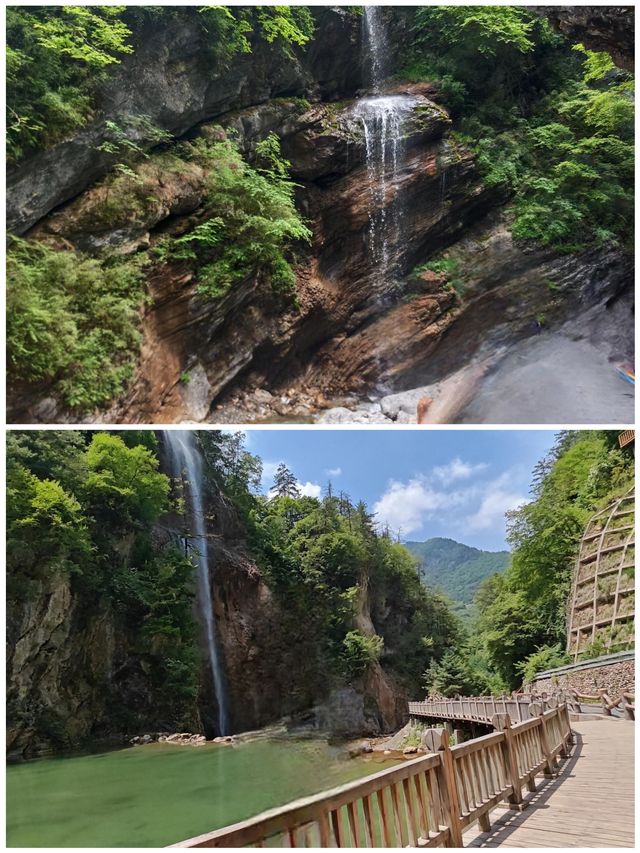 鵝嫚溝山水相依嘅好地方行吓睇吓心情好