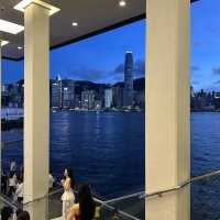 🇭🇰今天維港藍調美到離譜！根本不像真的