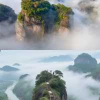 九曲溪竹筏漂流一票難求！網友：早起排隊都值，每一幀都似CG畫面