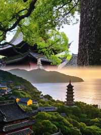 普陀山一方淨土  三柱清香 願所求皆所願 所願皆所期