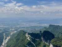 Tianmen mountain is simply breathtaking