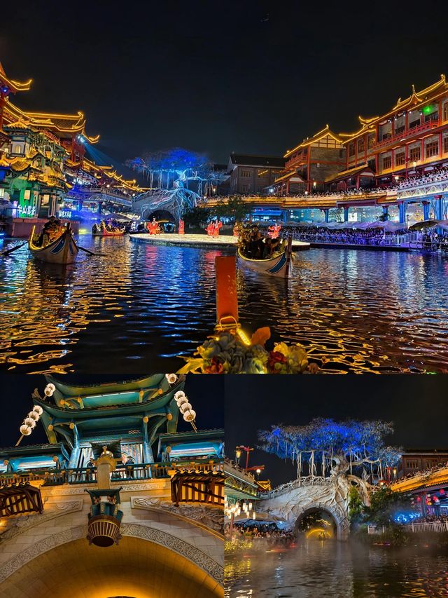 國慶必打卡！眉山東坡水街夜遊全攻略