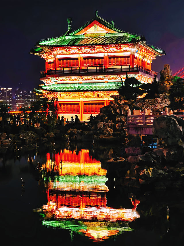 人生建議！離開南昌前一定看一次滕王閣夜景
