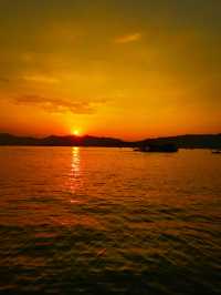 杭州西湖必看絕美夕陽