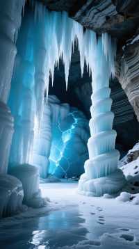 蘆芽山萬年冰洞:穿越萬年的冰雪奇觀,探秘地球冰封密碼
