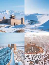 祁連山夢幻冰雪王國甘肅冬季秘境大公開！