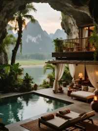 陽朔香樟華苹|秋日親子秘境!峇里島風別墅+十里畫廊遛娃