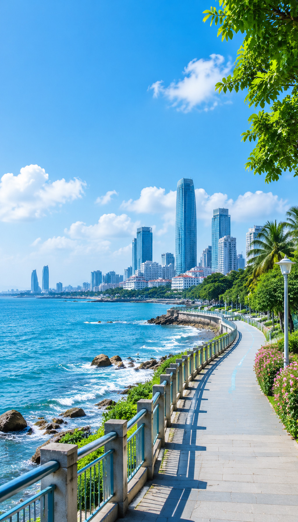When visiting Xiamen, there’s no need to pack your itinerary too tightly. Gulangyu Island is definitely worth a visit, but if you only spend time at the popular spots, you’ll miss out on the most relaxing side of Xiamen. I recommend dedicating a day to Huandao Road and Shapowei. Walk slowly along the seaside, watch cyclists, sunbathing cats, and boats in the distance. When the sea breeze blows, you’ll feel completely relaxed.

In the morning, start with Huandao Road. You don’t need to look for trendy photo spots—just find any seaside walkway and you can sit there for a long time. The Huangcuo Beach area is quiet in the early morning with soft light, perfect for a slow walk. If you go in the afternoon, stay for the sunset when the sea turns a warm golden color. If you like biking, rent a bike and ride slowly along the coastline—it’s much more relaxing than rushing between attractions.

In the afternoon, head to Shapowei. It’s not a traditional major tourist area, but it’s full of local life. Old houses, art districts, fishing ports, and corner shops are all packed together, perfect for strolling and taking photos. You don’t have to enter every shop; just pick a quiet alley to explore, and you’re more likely to find beautiful scenes.

In the evening, you can go near Yanwu Bridge to see the night view. The sea, lights, and city buildings blend together, giving a true taste of Xiamen. This whole trip doesn’t require rushing or buying many tickets—ideal for those who want to relax by the sea, take photos, and unwind.

