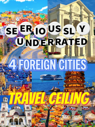4 underrated foreign hidden gem cities｜Off-the-beaten-path travel with fewer crowds, beautiful sights, and low costs