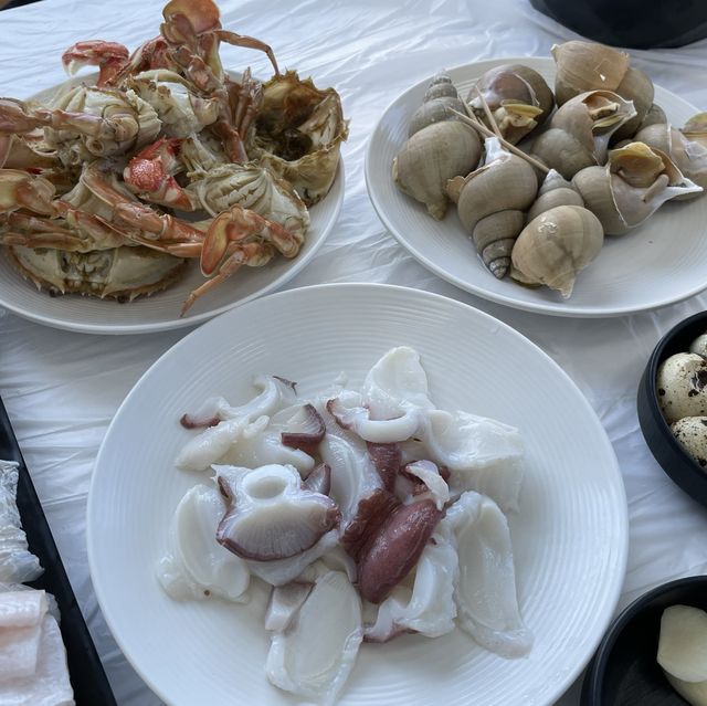 푸짐한 인심, 신선한 횟감 강릉항 회센터 솔향 횟집🐠
