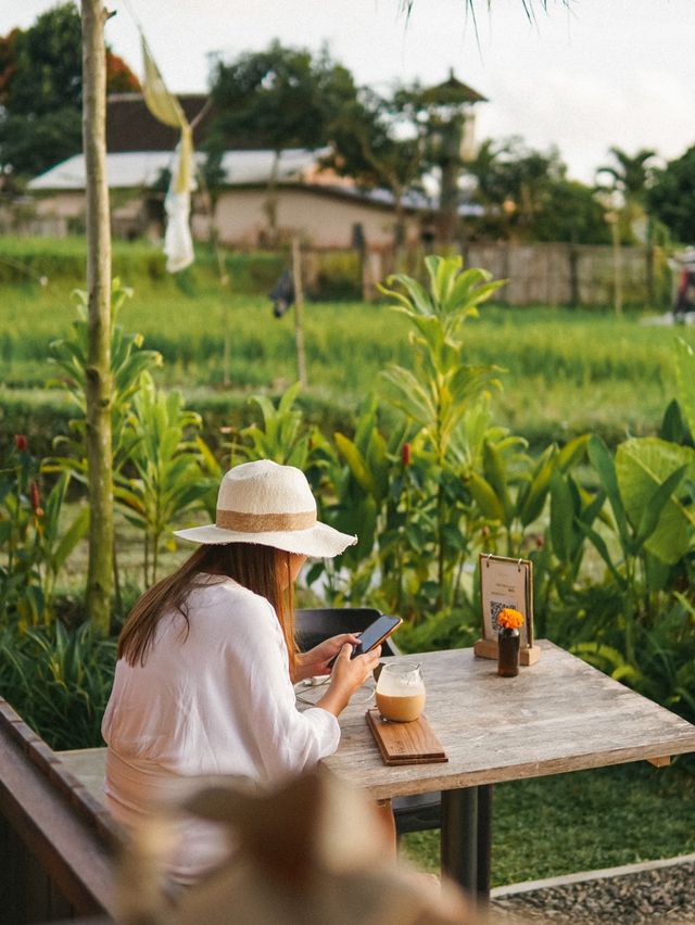 峇里 | 隱世咖啡室 一望無際梯田景🌴