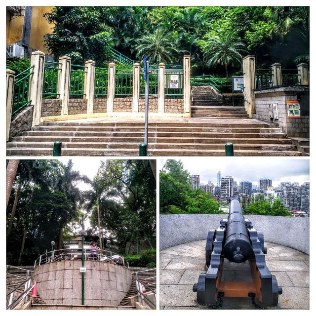 澳門歷史遺跡⛰望廈山砲台