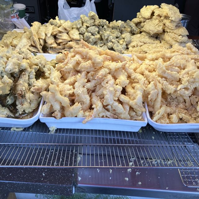 【釜山　海雲台伝統市場】市場で手軽に韓国料理♪♪
