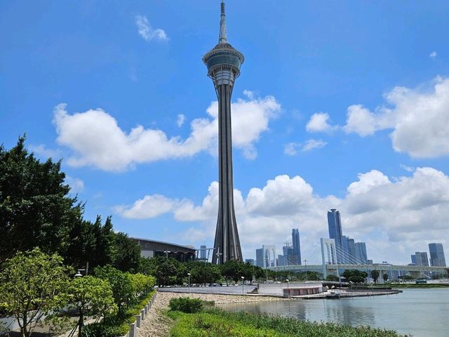十分漂亮的澳門南灣湖