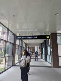 Vibrant Great World Mall with MRT🚝🏬