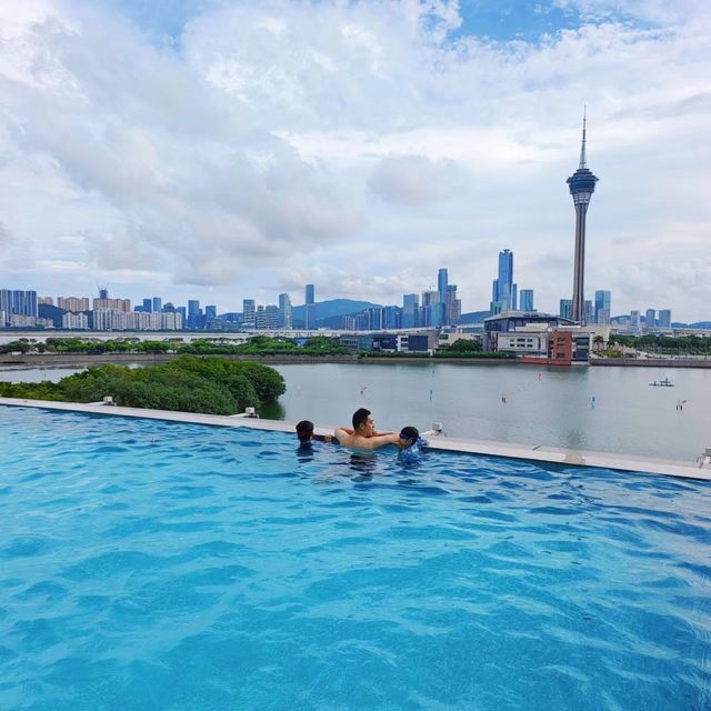 🏨⚓ YOHO金銀島酒店🏨澳門最新寶藏！海景房＋無邊際泳池＝超讚體驗！🌊🌴🏊‍♀️🏨