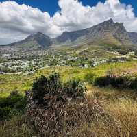 The panoramic view from the summit unveiled a