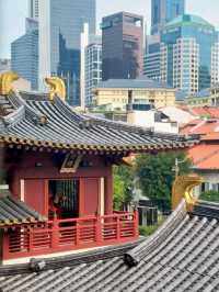 A Tranquil Escape at Buddha Tooth Relic Rooftop Garden