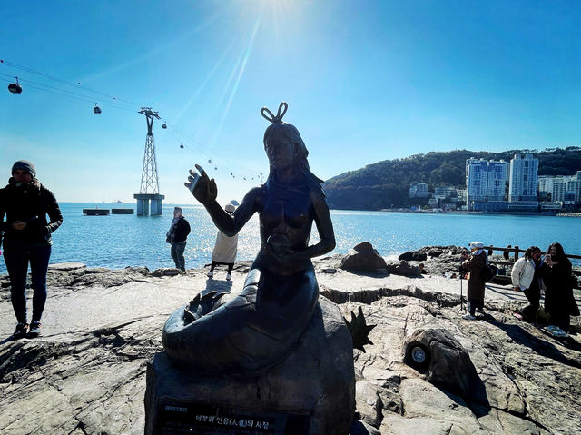 南韓釜山 又是一個海底龍宮的傳說 松島天空步道 송도구름산책로