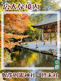 【京都府/賀茂別雷神社・摂末社】広大な境内
