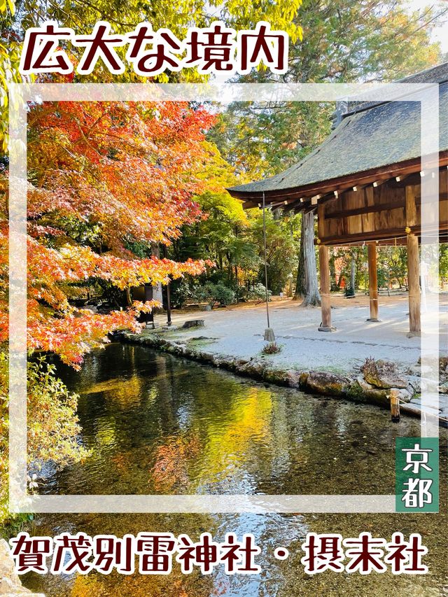 【京都府/賀茂別雷神社・摂末社】広大な境内