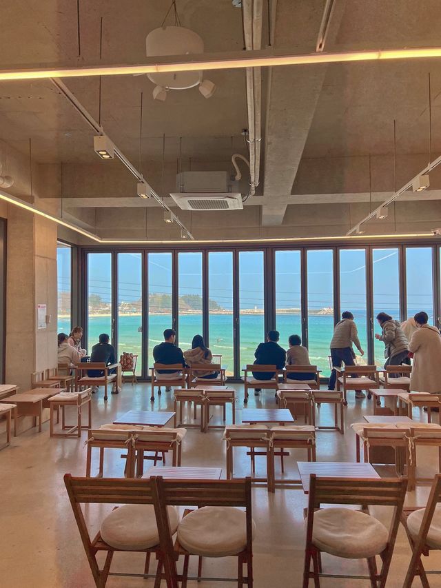 죽도해변뷰 카페 마할로☕️