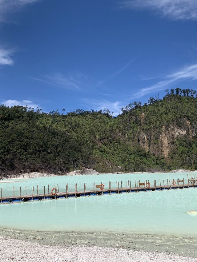 Kawah Putih - A volcanic crater in Bandung 