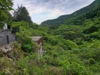 日本栃木縣曰光市 @ 鬼怒川溫泉，鬼怒楯岩大吊橋 
