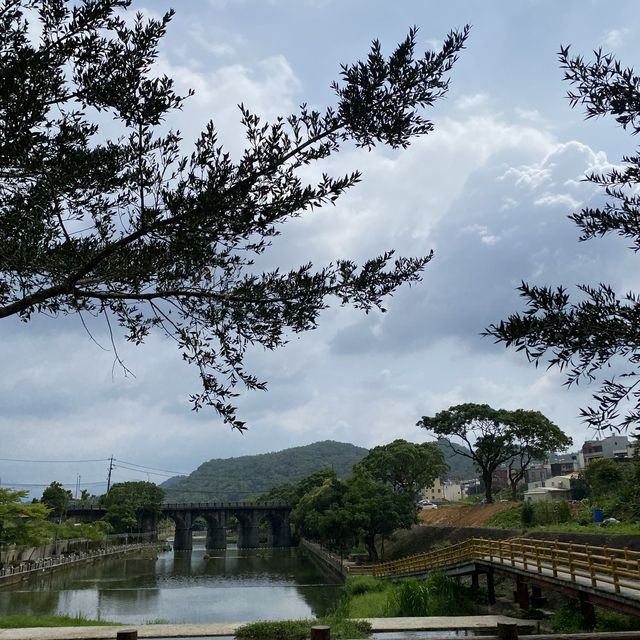 牛欄河步道 🐕 在關西