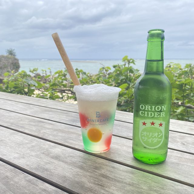 沖縄の星野リゾートに併設されたリゾートカフェ【バンタカフェ🤍🍹】