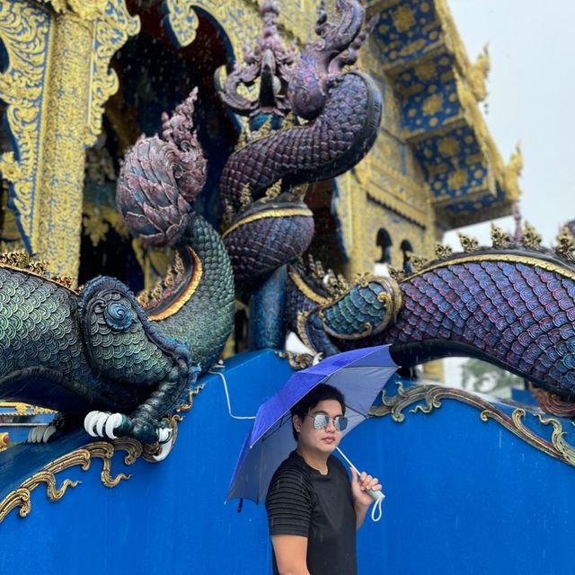 วัดร่องเสือเต้น (Blue temple) จังหวัดเชียงราย