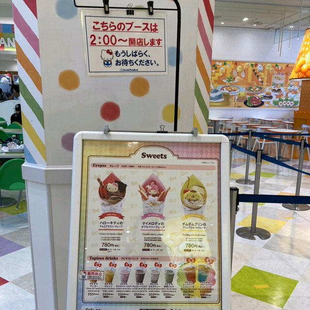 サンリオピューロランド　フードコートが可愛い！