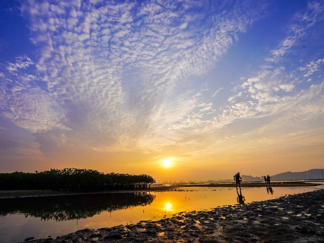 醉人日落美景🌄下白泥