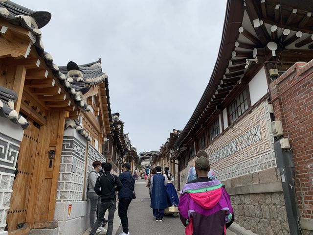 韓国　韓国観光スポット　外せない北村韓屋村を静かに散策！