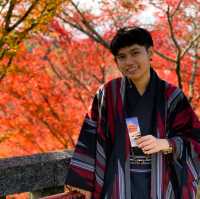 รีวิวใส่ชุดกิโมโน เที่ยวเมืองเกียวโต 🍁⛩️