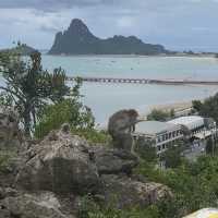 ชมวิวเมืองสามอ่าว ที่เขาช่องกระจก ประจวบคีรีขันธ์