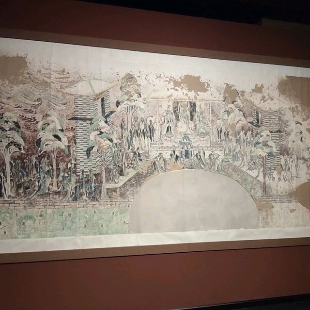 深圳看展~東方微笑~甘肅天水麥積山石窟展