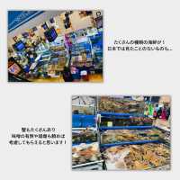 韓国旅行でおすすめ！ノリャンジン水産市場🐟