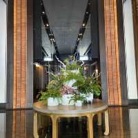 The luxurious lobby of Silk Place Tainan