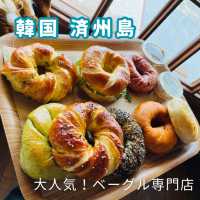 【韓国 済州島】超大人気✨絶品のベーグル専門店🥰