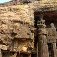 Amazing 🤩 Buddhist rock cut structure Cave