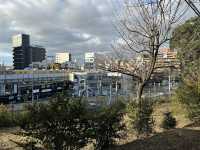 福岡・香椎。香椎宮『頓宮』と『香椎潟 万葉歌碑』